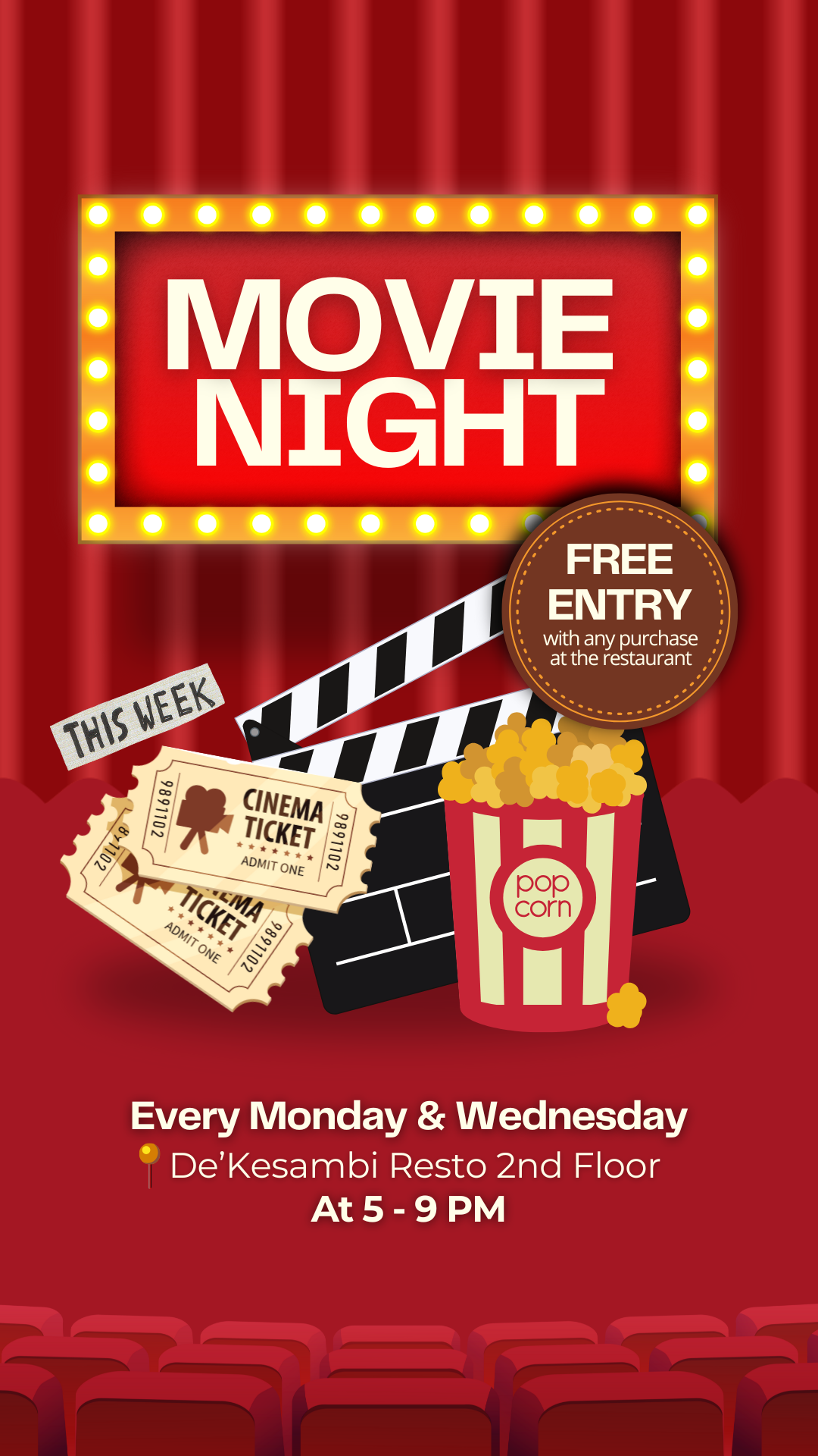 Every Monday & wednesday (8)